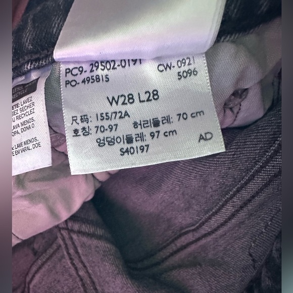 WOMENS LEVI’S 501 FILIFORME JEANS - Picture 6 of 8